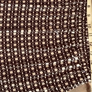 Skirts Medium Large Plus Size brown Print Skirt